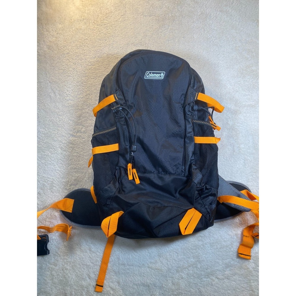Coleman Kaver 25L Hiking Backpack Black & Orange
